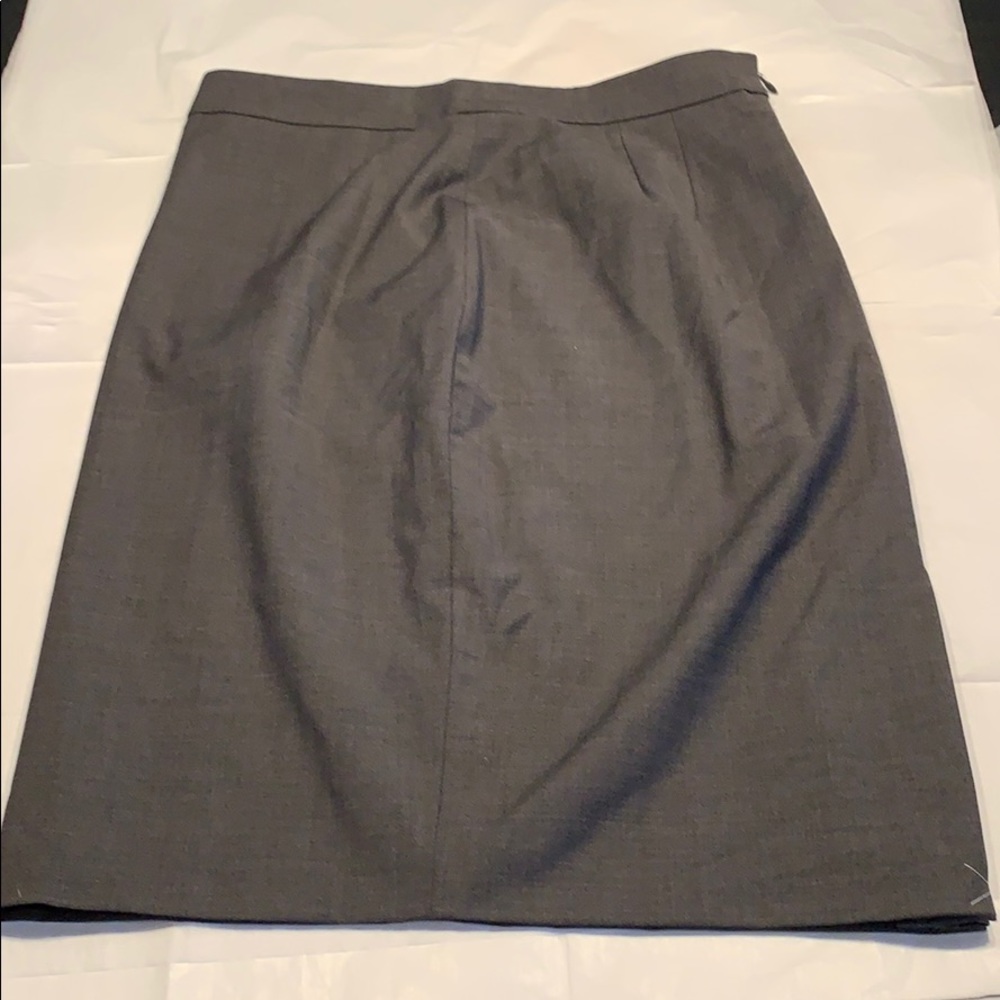 Loft Dark Grey Pencil Skirt (Never Worn)